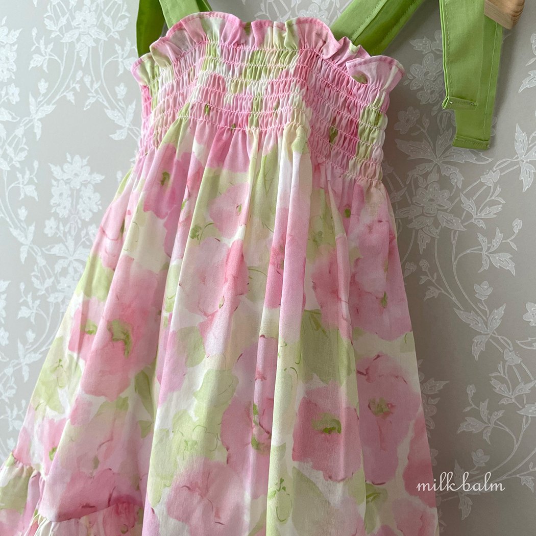 Floral Watercolor Dress